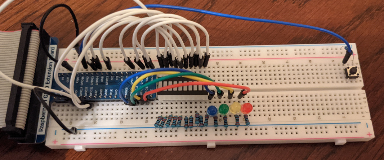 LEDs + LED Bar + Button